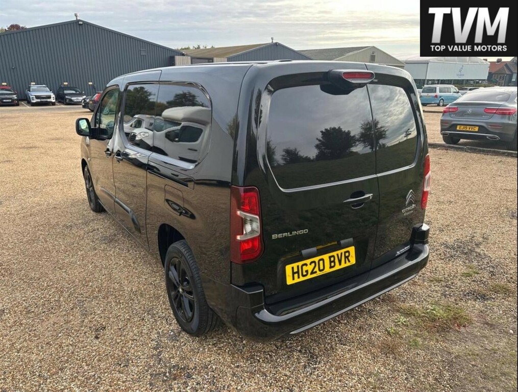 Citroen Berlingo 1.5 Bluehdi 950Driver XL Eat8 Lwb Euro 6 Ss 6D HG20BVR Black #5