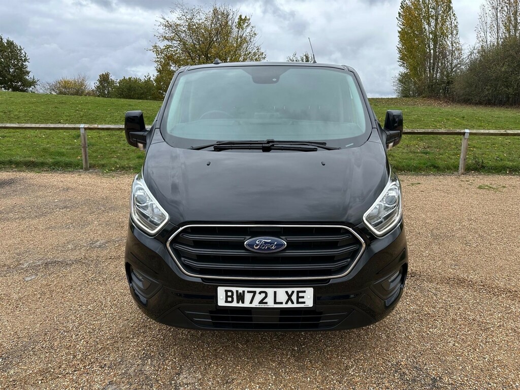 Ford Transit Custom 2.0 320 Ecoblue Limited Crew Van L1 H1 Euro 6 Ss BW72LXE Black #2