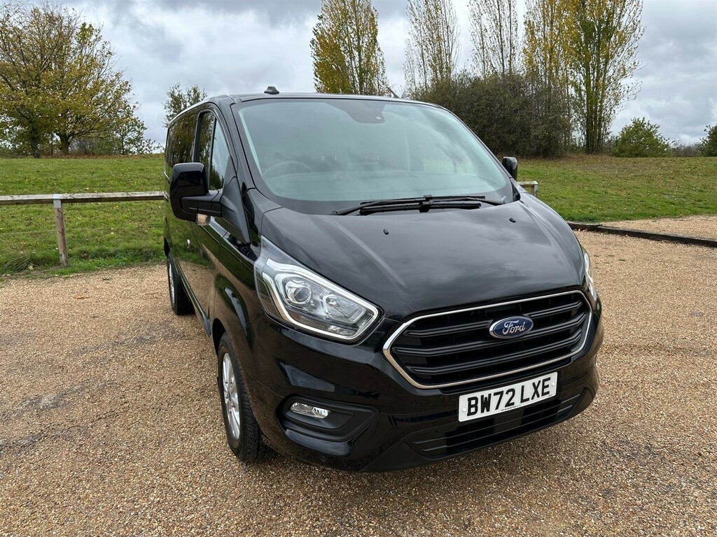 Ford Transit Custom 2.0 320 Ecoblue Limited Crew Van L1 H1 Euro 6 Ss BW72LXE Black