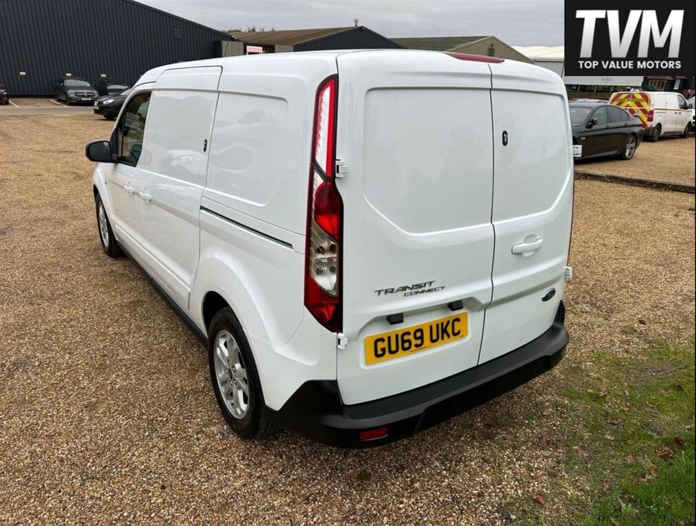 Ford Transit Connect 1.5 240 Ecoblue Limited L2 Euro 6 Ss GU69UKC White #5