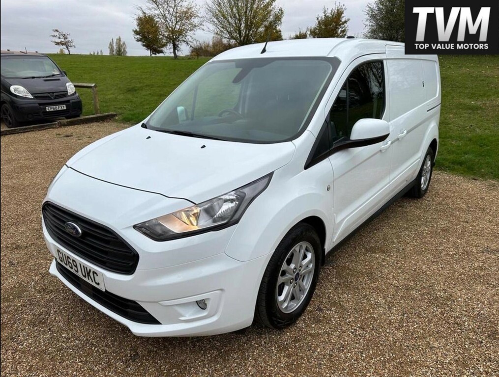 Ford Transit Connect 1.5 240 Ecoblue Limited L2 Euro 6 Ss GU69UKC White #3