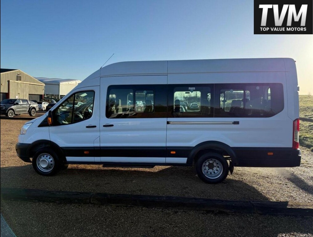 Ford Transit Custom 2.2 Tdci 460 Hdt L4 H3 18 Seats White #3