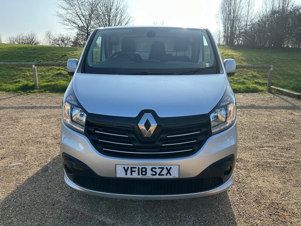 Renault Trafic 1.6 Dci Energy 27 Sport Nav Swb Standard Roof Euro YF18SZX Silver #2