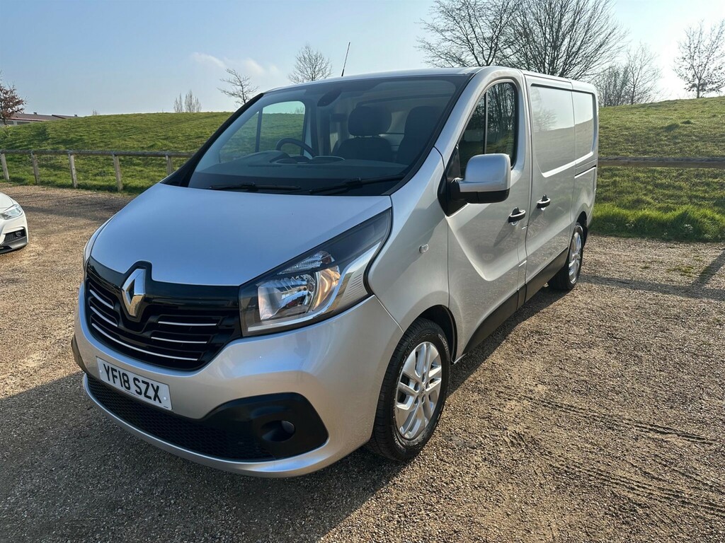 Renault Trafic 1.6 Dci Energy 27 Sport Nav Swb Standard Roof Euro YF18SZX Silver #3