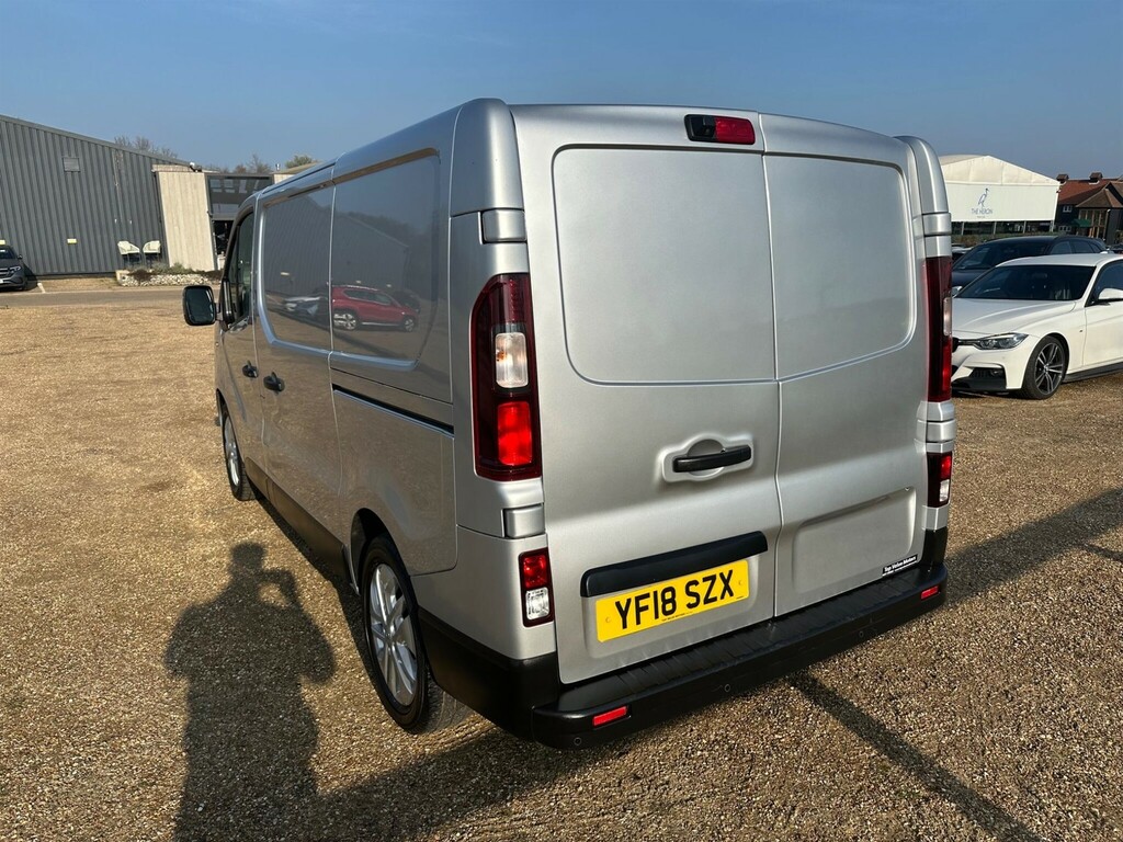 Renault Trafic 1.6 Dci Energy 27 Sport Nav Swb Standard Roof Euro YF18SZX Silver #5