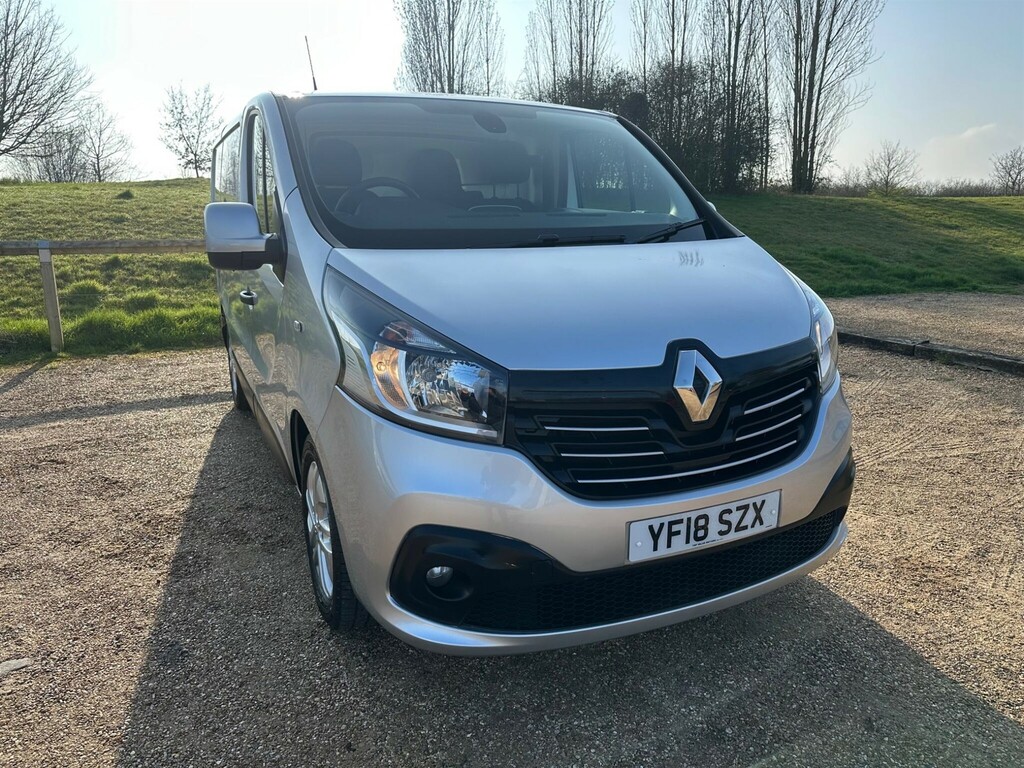 Renault Trafic 1.6 Dci Energy 27 Sport Nav Swb Standard Roof Euro Silver