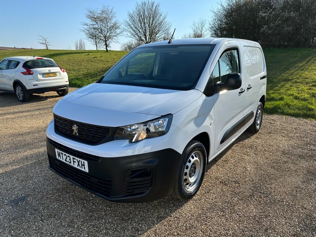Peugeot Partner 1.5 Bluehdi 1000 Professional Premium Standard P MT23FXH White #3