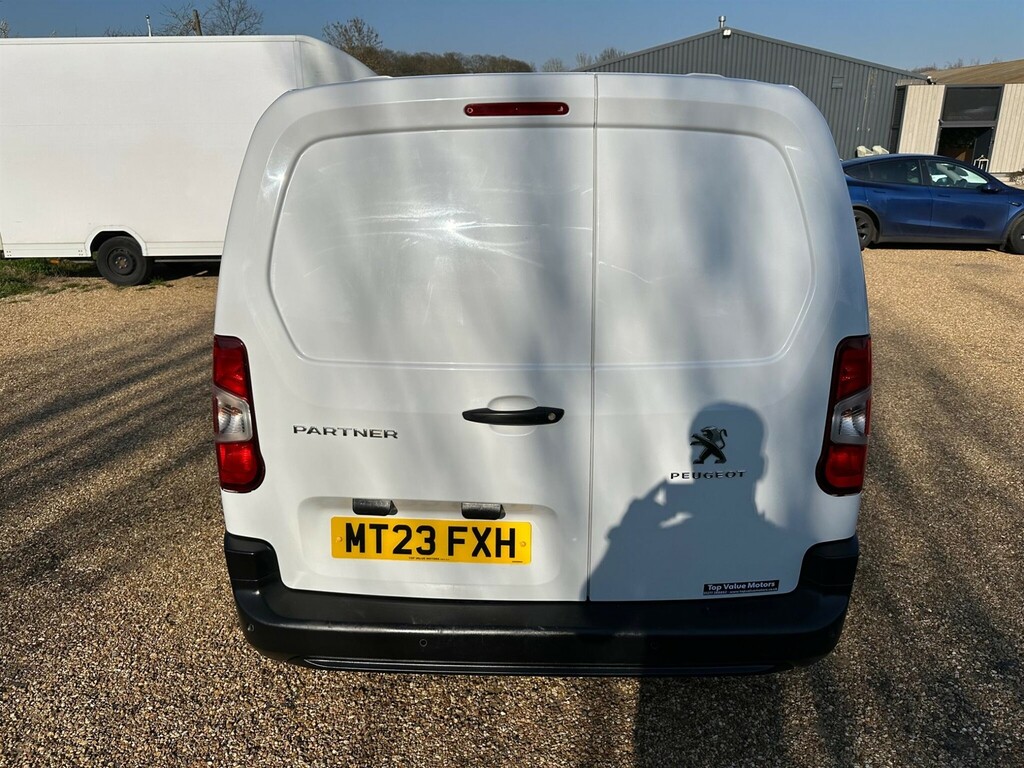 Peugeot Partner 1.5 Bluehdi 1000 Professional Premium Standard P MT23FXH White #6