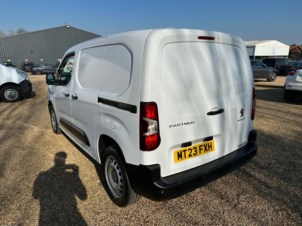 Peugeot Partner 1.5 Bluehdi 1000 Professional Premium Standard P MT23FXH White #5