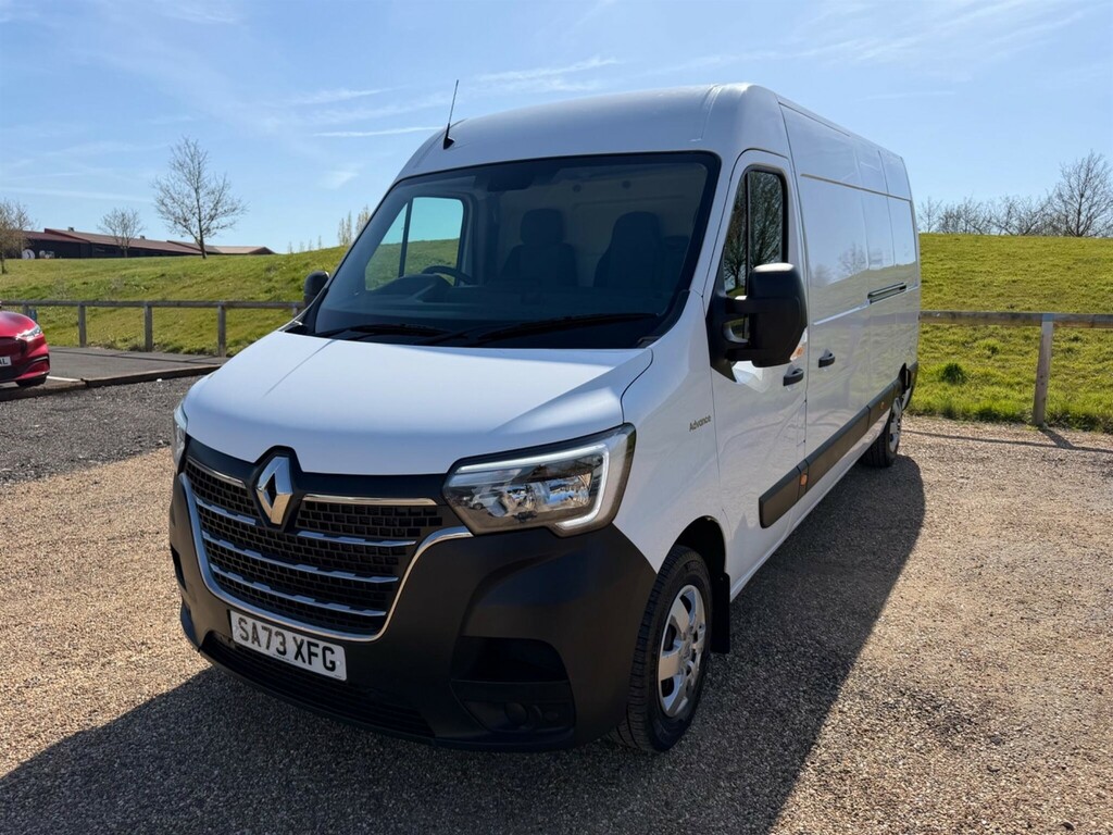 Renault Master 2.3 Dci Energy 35 Advance Fwd Lwb Medium Roof Euro SA73XFG White #3