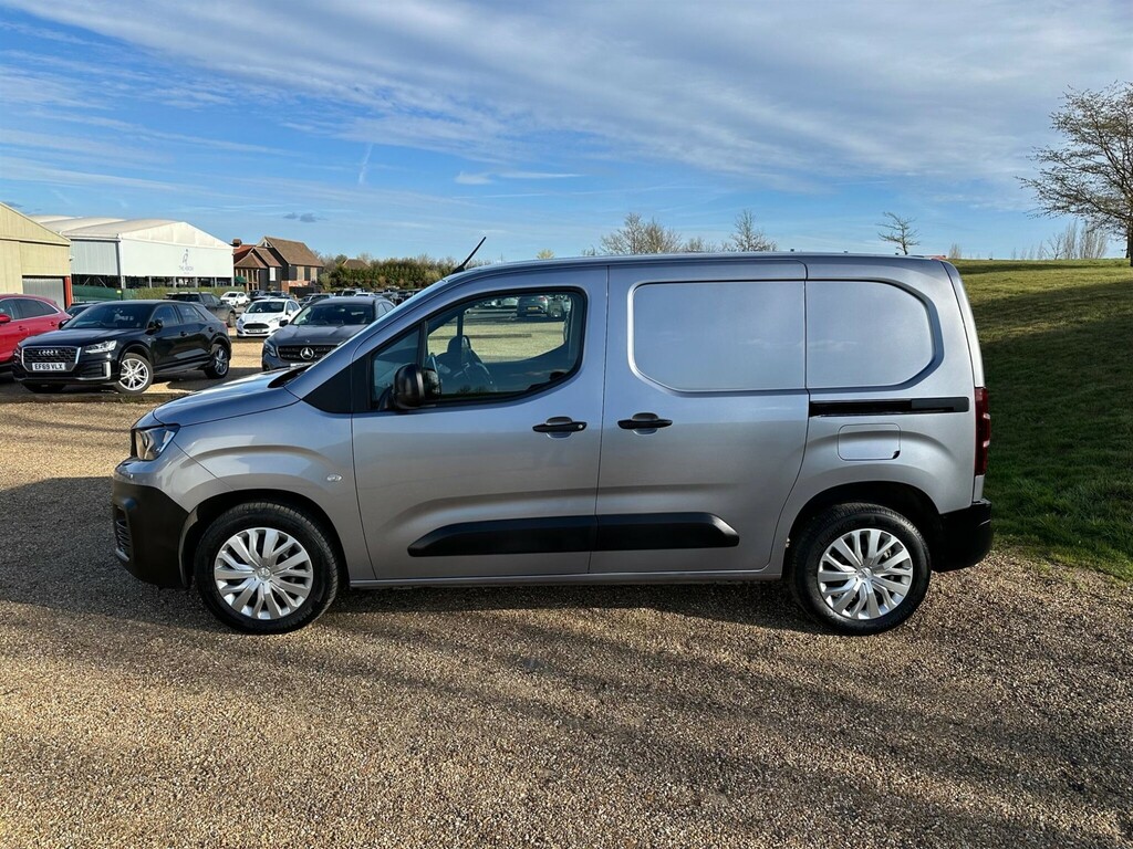 Peugeot Partner 1.5 Bluehdi 1000 Professional Standard Panel Van E AJ69VOC Grey #4