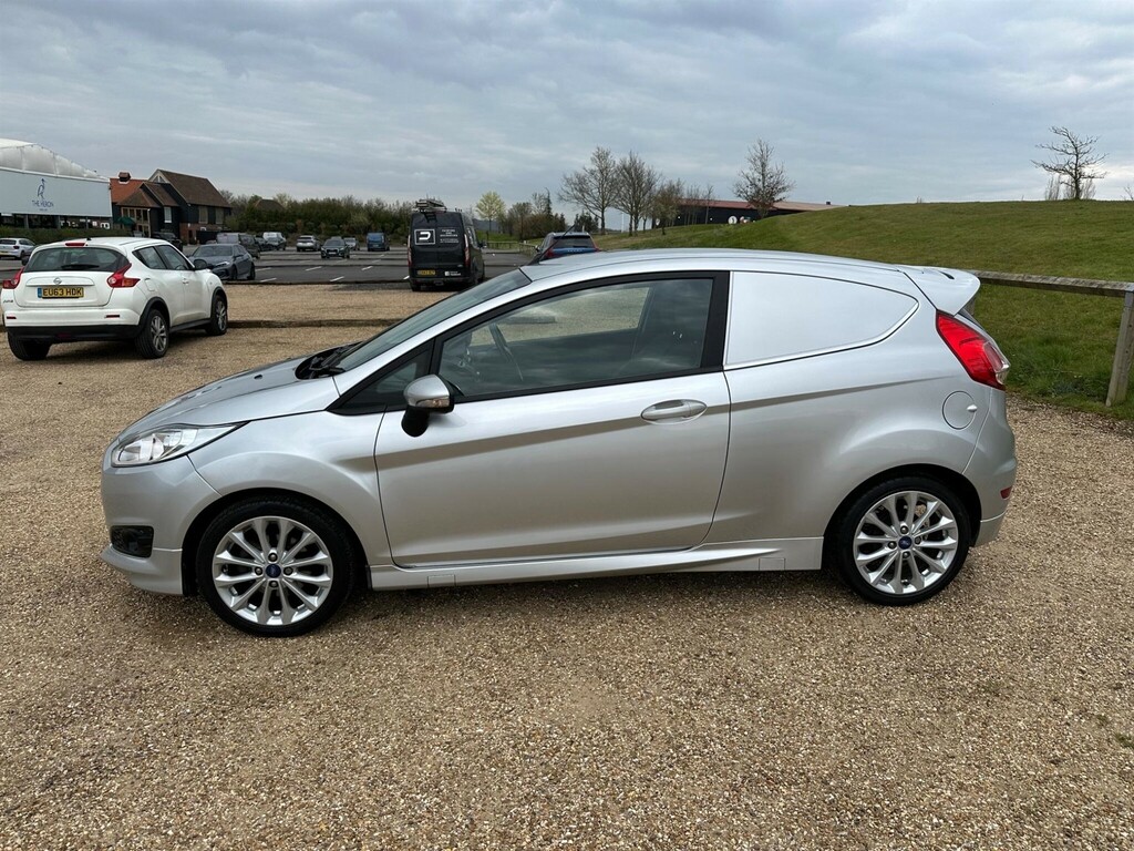 Ford Fiesta 1.5 Tdci Sport Panel Van Silver #4