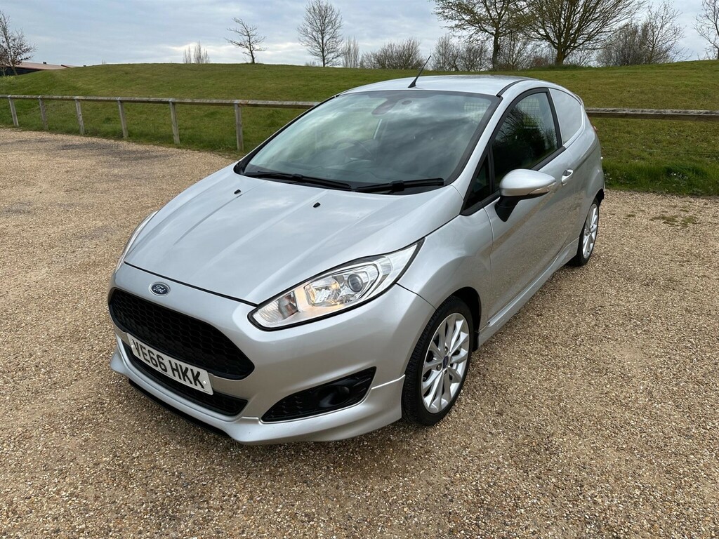 Ford Fiesta 1.5 Tdci Sport Panel Van Silver #3