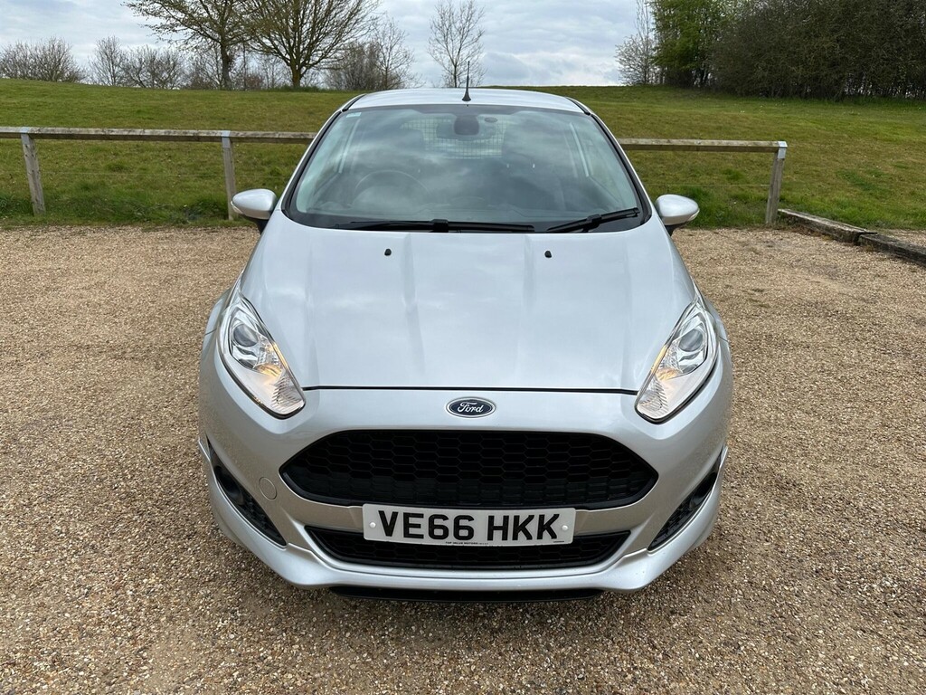 Ford Fiesta 1.5 Tdci Sport Panel Van Silver #2