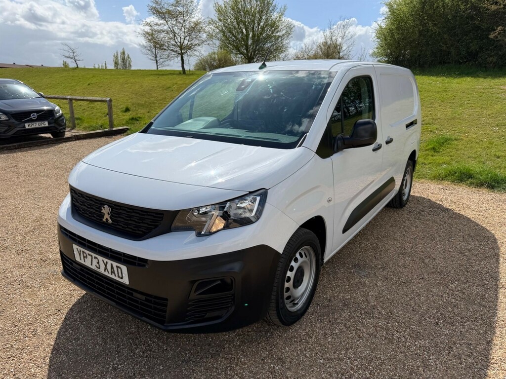 Peugeot Partner 1.5 Bluehdi 850 Professional Premium Long Crew V YP73XAD White #3