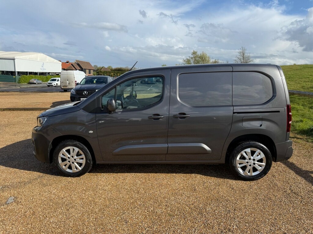 Peugeot Partner 1.5 Bluehdi 1000 Asphalt Standard Panel Van Di YS20OPD Grey #4