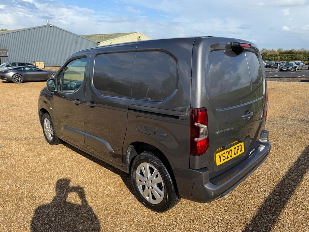 Peugeot Partner 1.5 Bluehdi 1000 Asphalt Standard Panel Van Di YS20OPD Grey #5