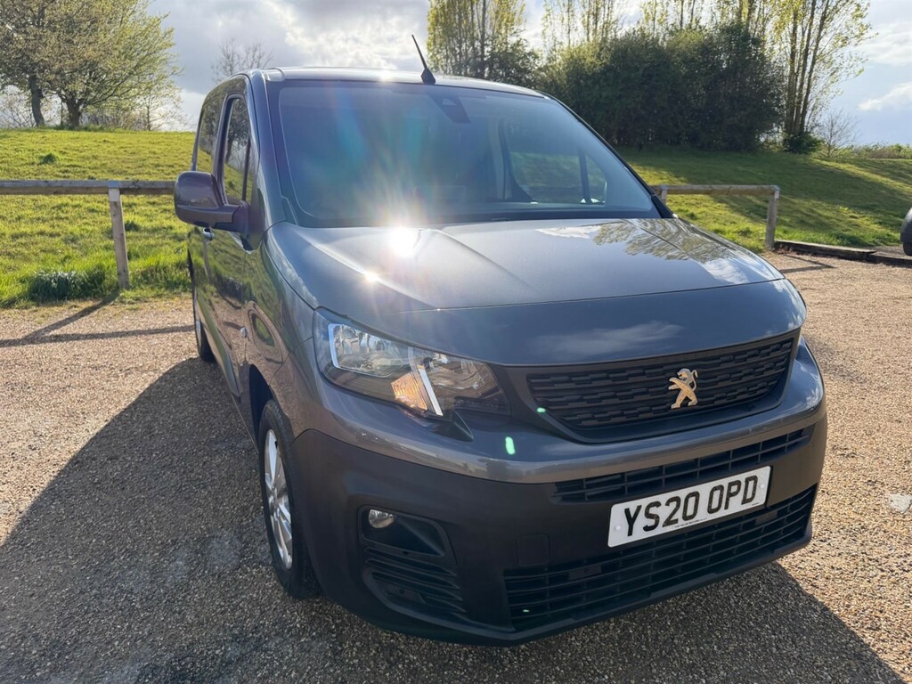 Peugeot Partner 1.5 Bluehdi 1000 Asphalt Standard Panel Van Di Grey