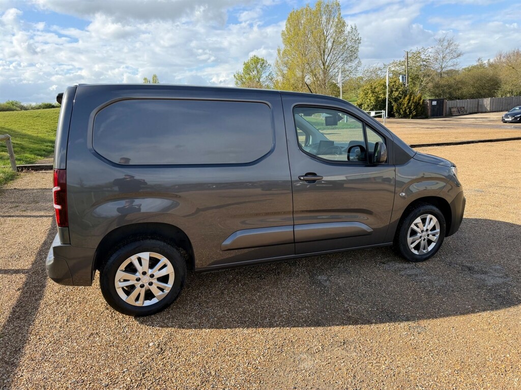 Peugeot Partner 1.5 Bluehdi 1000 Asphalt Standard Panel Van Di YS20OPD Grey #6