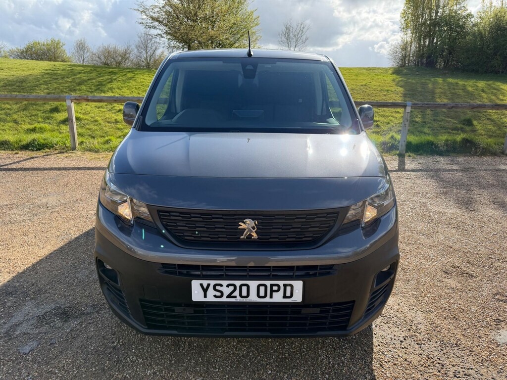 Peugeot Partner 1.5 Bluehdi 1000 Asphalt Standard Panel Van Di YS20OPD Grey #2