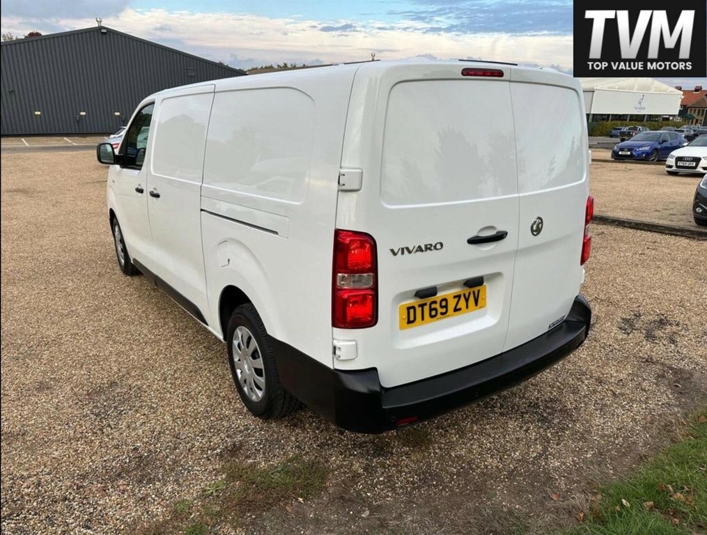 Vauxhall Vivaro 2.0 Turbo D 3100 Dynamic L2 H1 Euro 6 Ss 6Dr DT69ZYV White #5