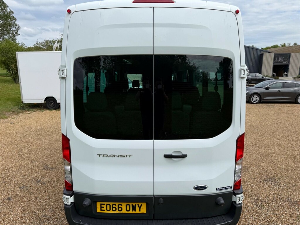 Ford Transit Custom 2.2 Tdci 460 Hdt Trend L4 H3 18 Seats EO66OWY White #6