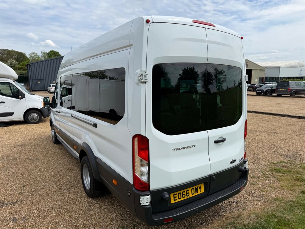 Ford Transit Custom 2.2 Tdci 460 Hdt Trend L4 H3 18 Seats EO66OWY White #5