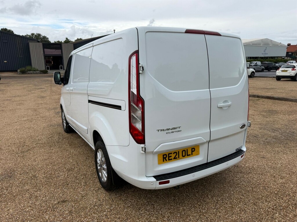 Ford Transit Custom 2.0 280 Ecoblue Limited L1 H1 Euro 6 Ss RE21OLP White #5