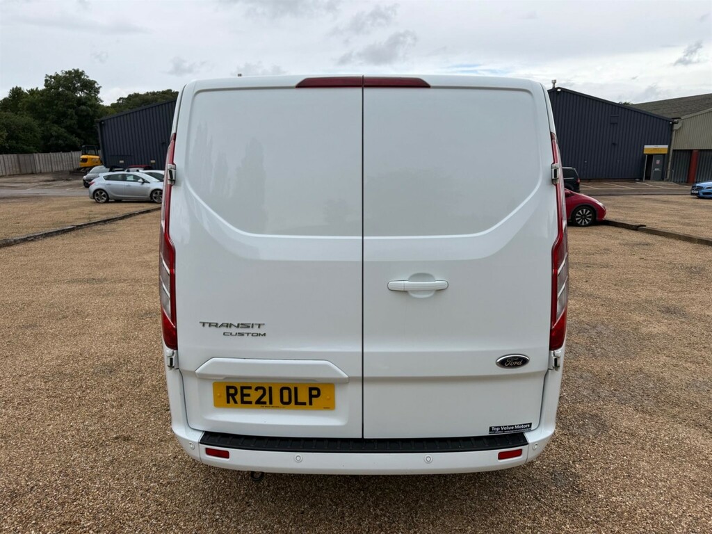 Ford Transit Custom 2.0 280 Ecoblue Limited L1 H1 Euro 6 Ss RE21OLP White #6