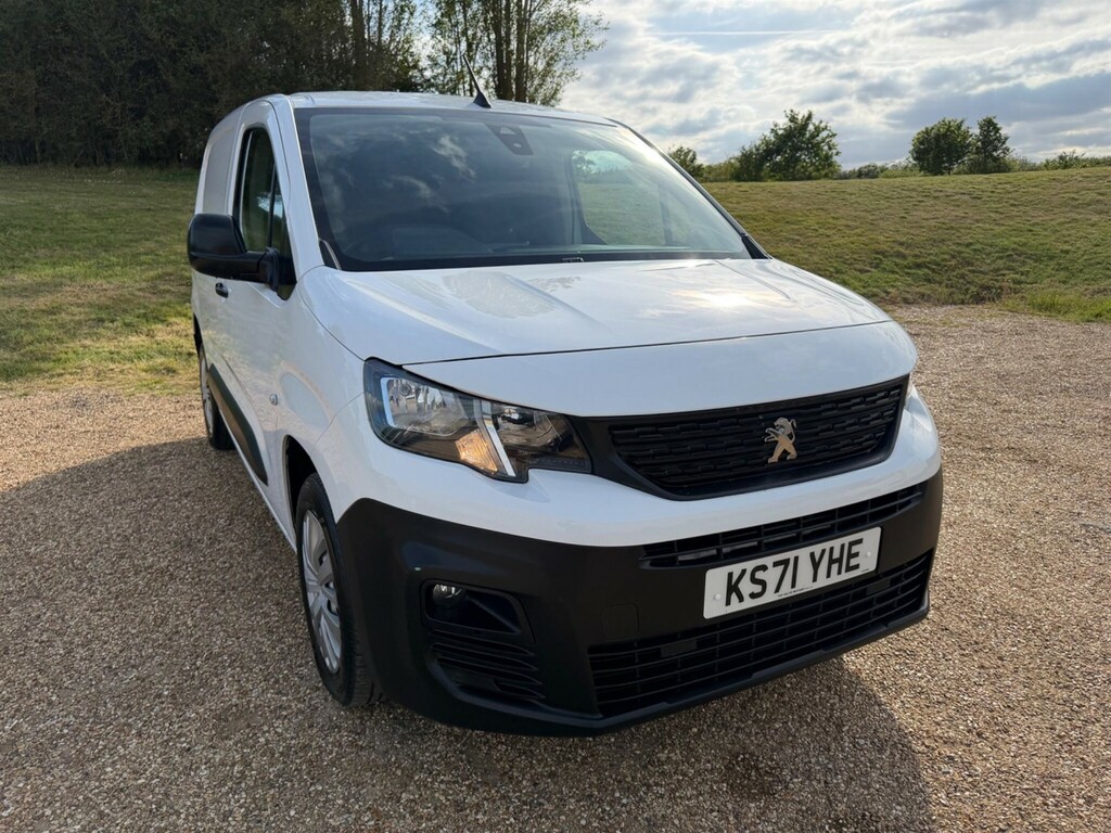 Peugeot Partner 1.5 Bluehdi 1000 S Premium Standard Panel Van Swb White