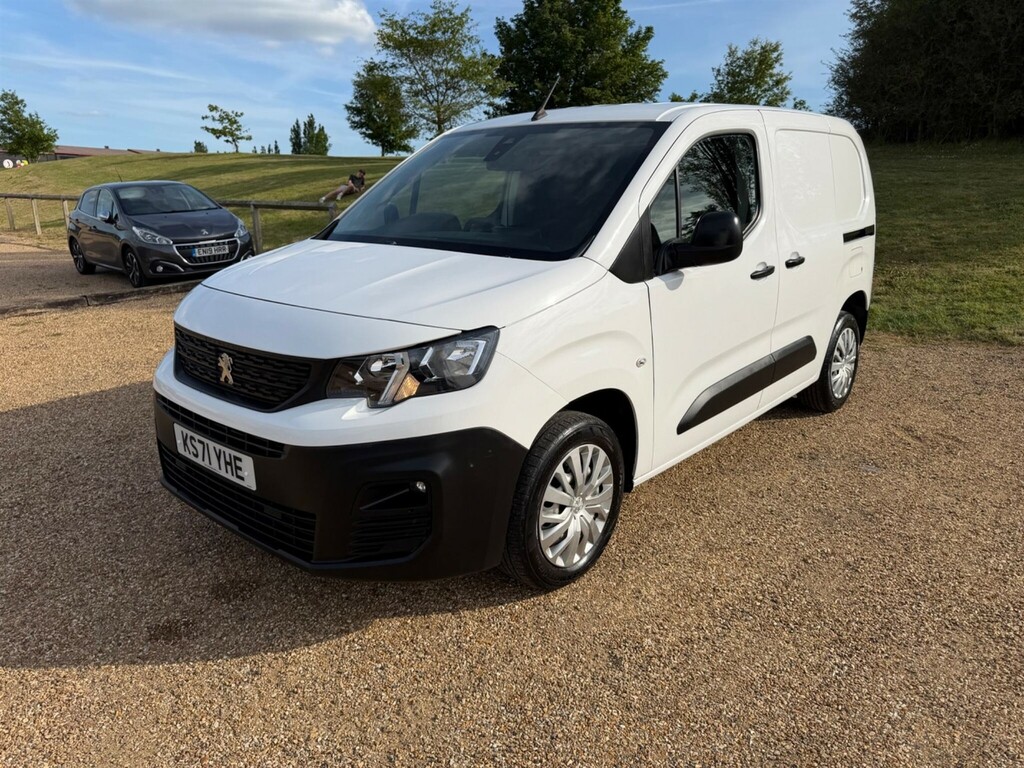 Peugeot Partner 1.5 Bluehdi 1000 S Premium Standard Panel Van Swb KS71YHE White #3