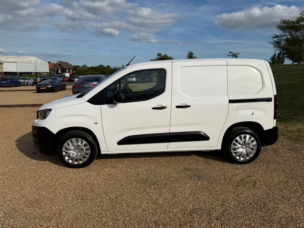 Peugeot Partner 1.5 Bluehdi 1000 S Premium Standard Panel Van Swb KS71YHE White #4