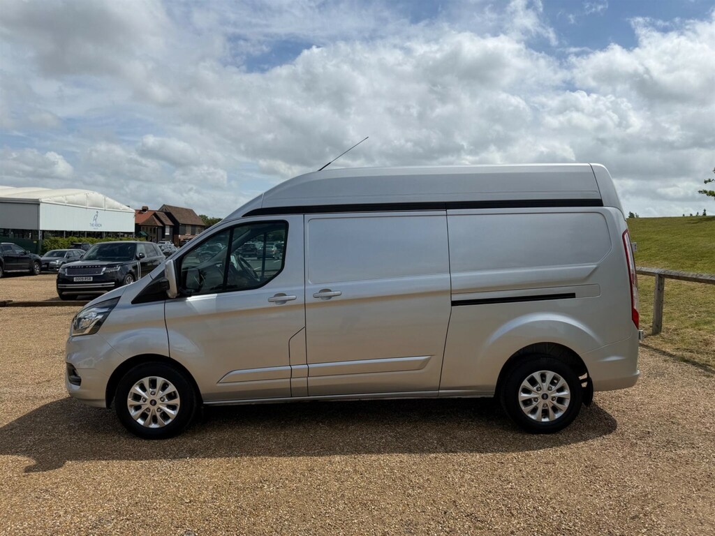 Ford Transit Custom 320 Ecoblue Mhev Limited Panel Van L MA71FXK Silver #4