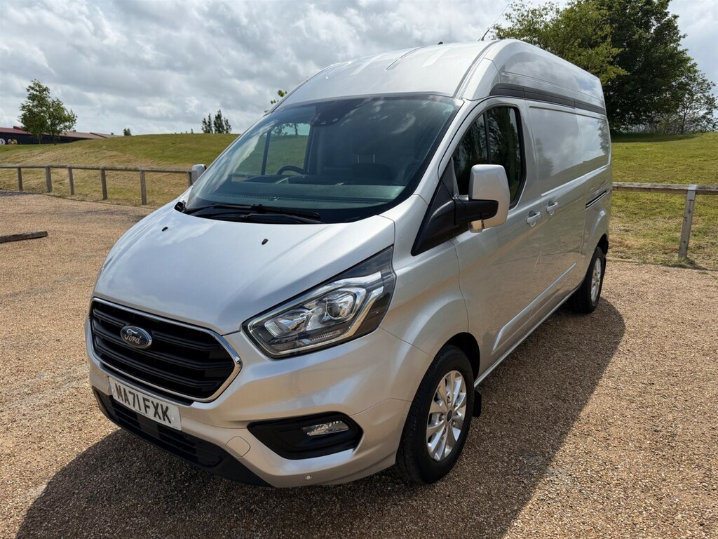Ford Transit Custom 320 Ecoblue Mhev Limited Panel Van L MA71FXK Silver #3