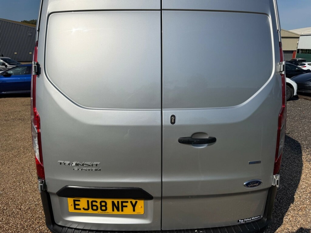 Ford Transit Custom 2.0 320 Ecoblue L2 H2 Euro 6 EJ68NFY Silver #5