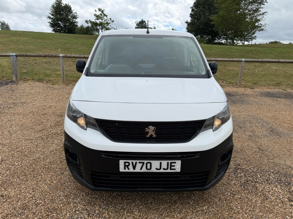 Peugeot Partner 1.2 950 Puretech Professional Long Panel Van Lwb E RV70JJE White #2