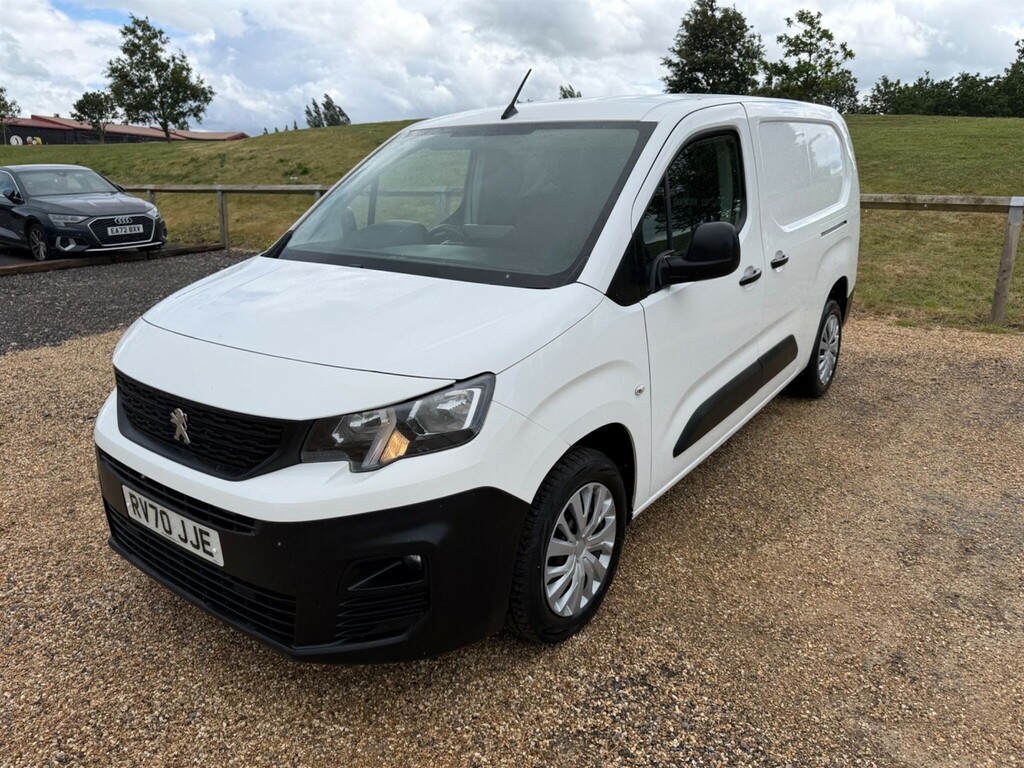 Peugeot Partner 1.2 950 Puretech Professional Long Panel Van Lwb E RV70JJE White #3