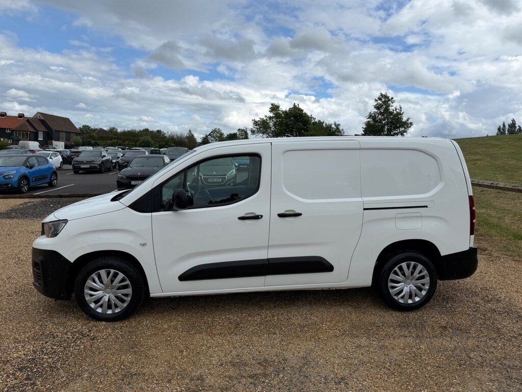 Peugeot Partner 1.2 950 Puretech Professional Long Panel Van Lwb E RV70JJE White #4