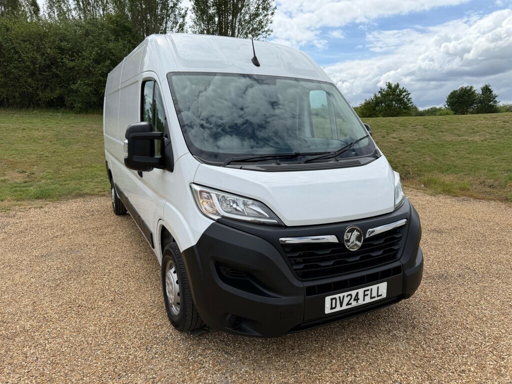 Vauxhall Movano 2.2 Cdti 3500 Biturbo Prime Fwd L3 H2 Euro 6 Ss White