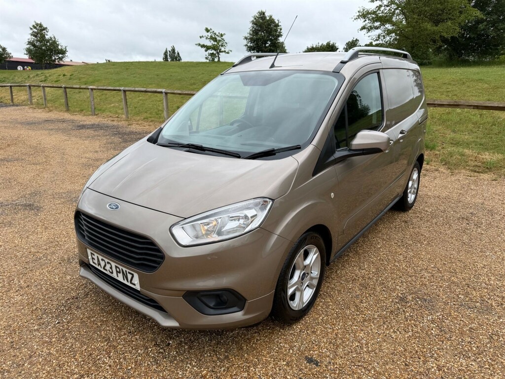 Ford Transit Courier 1.0 Ecoboost Limited L1 Euro 6 EA23PNZ Silver #3