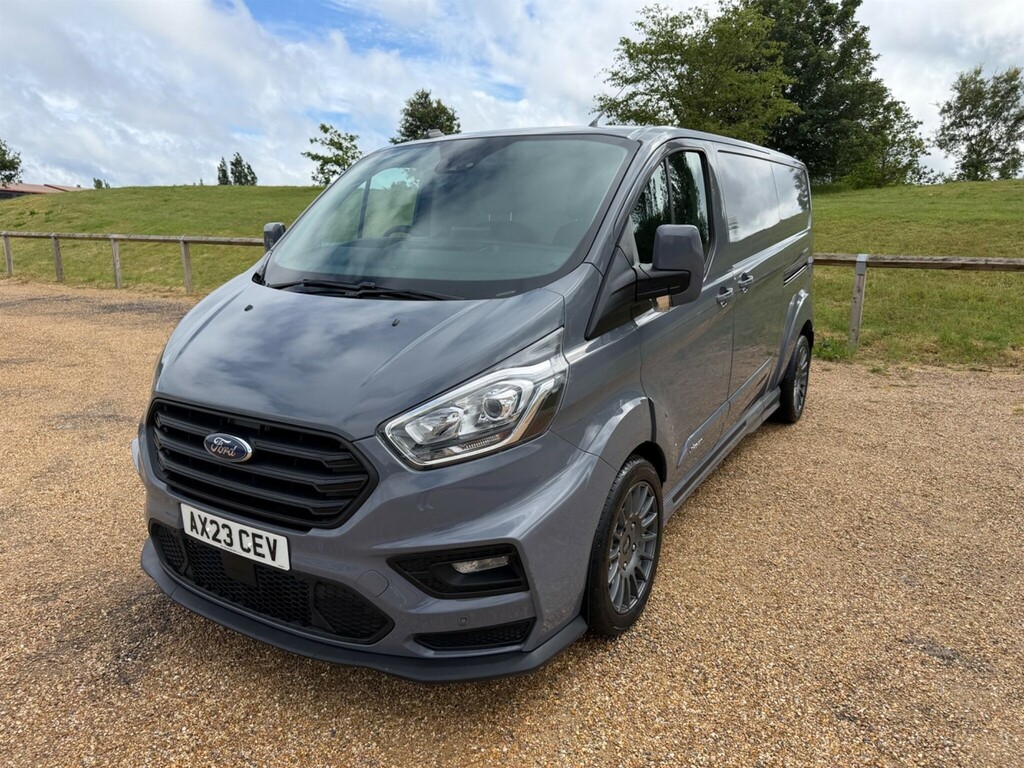 Ford Transit Custom 320 Ecoblue Ms-rt L2 H1 Euro 6 AX23CEV Grey #3
