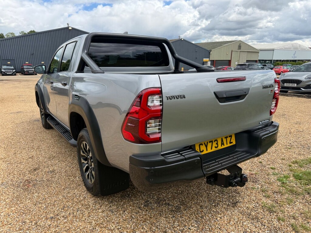 Toyota HILUX 2.8 D-4d Gr Sport 4Wd Euro 6 Ss Silver #5