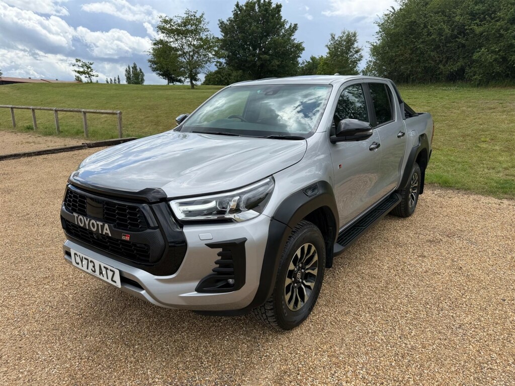 Toyota HILUX 2.8 D-4d Gr Sport 4Wd Euro 6 Ss Silver #3