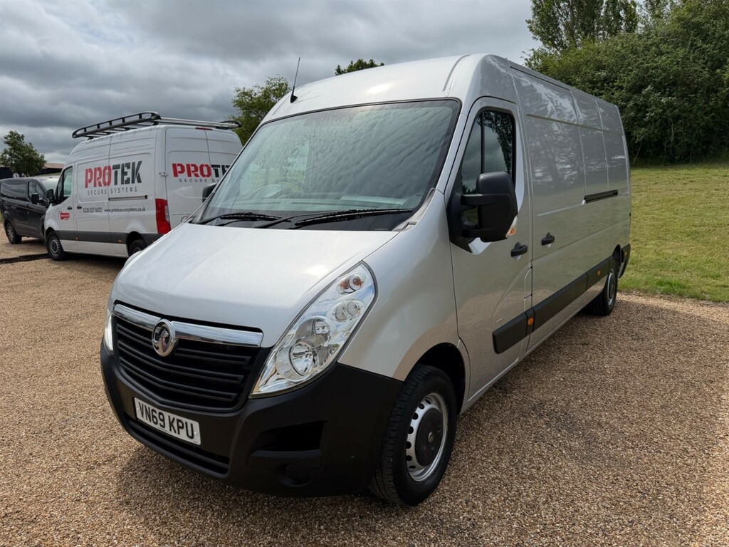 Vauxhall Movano 3500 Fwd L3 H2 Euro 6 Silver #3