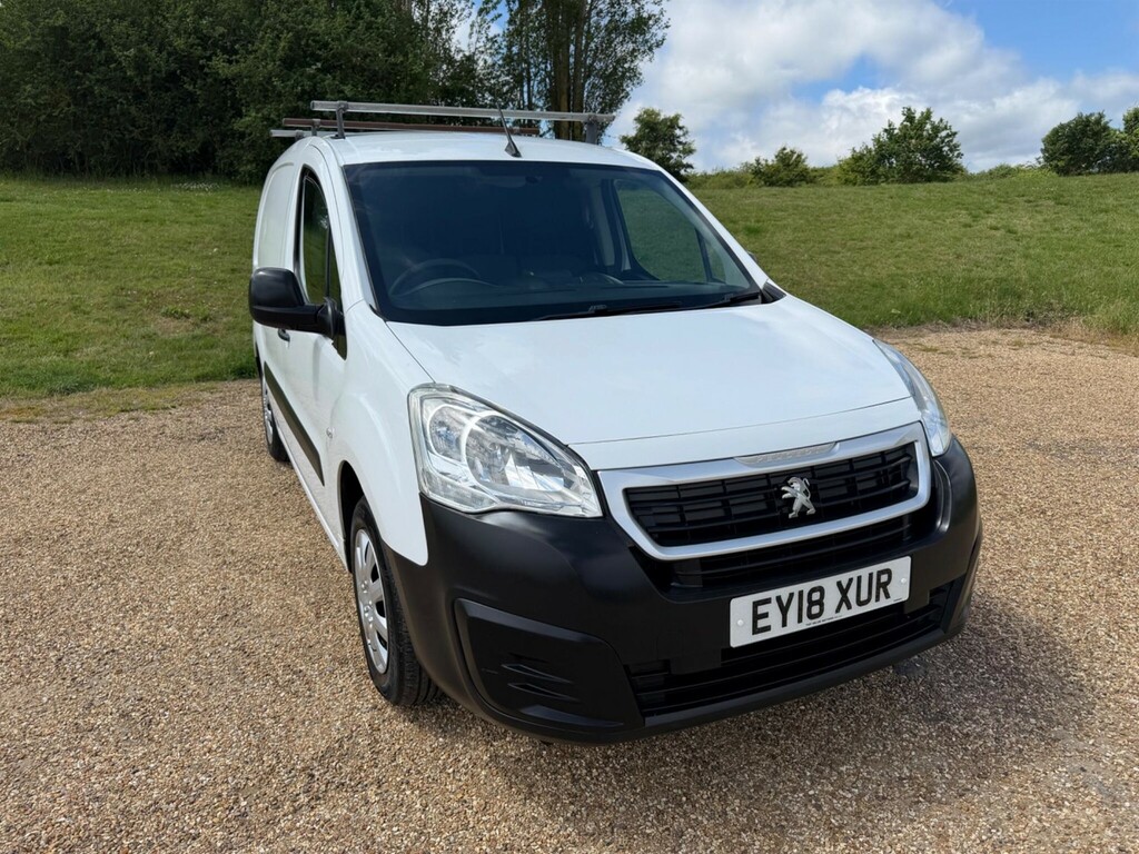 Peugeot Partner 1.6 Bluehdi 651 Professional L1 White