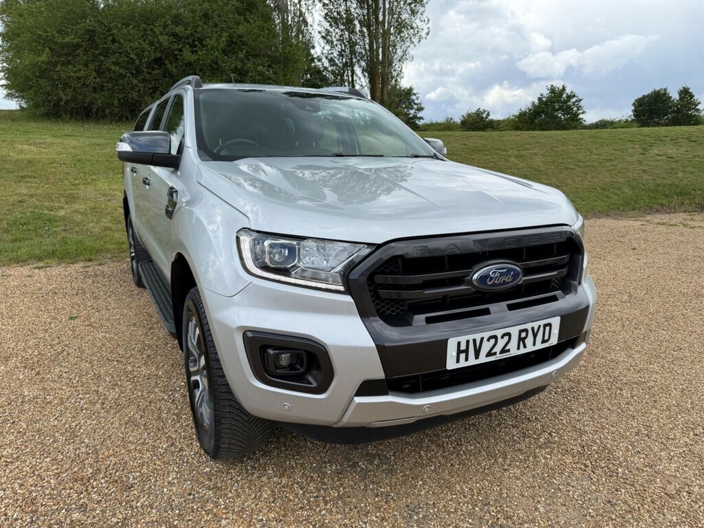 Ford Ranger 2.0 Ecoblue Wildtrak Pickup Double Cab HV22RYD Silver