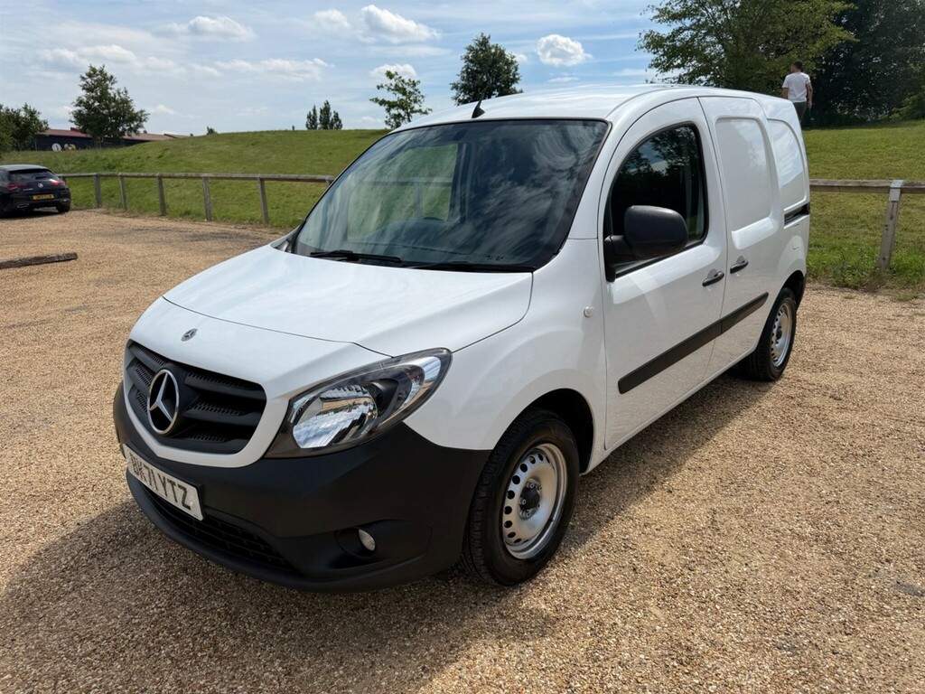 Mercedes-Benz CITAN 1.5 109 Cdi Pure L2 Euro 6 White #3