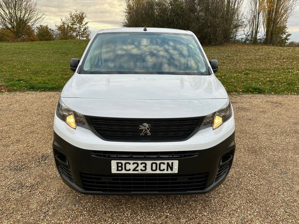 Peugeot Partner 1.5 Bluehdi 950 Professional Premium Long Panel BC23OCN White #2