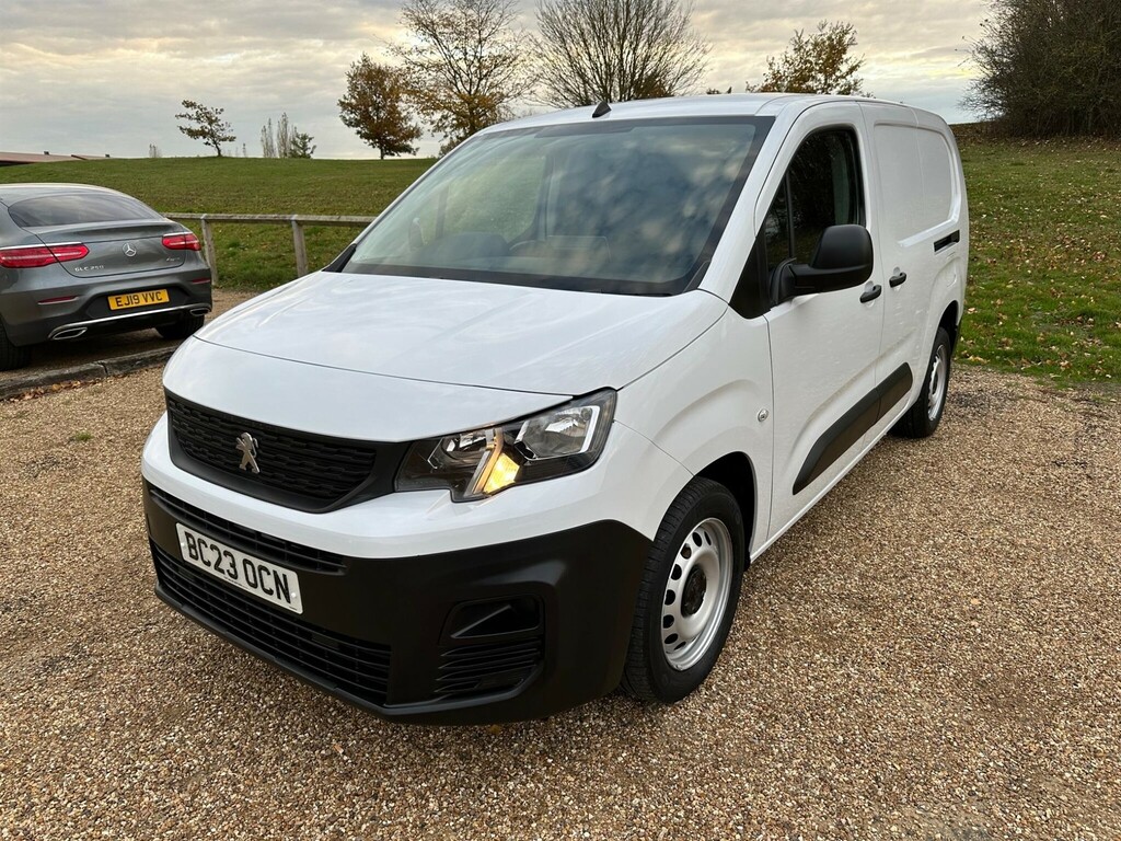 Peugeot Partner 1.5 Bluehdi 950 Professional Premium Long Panel BC23OCN White #3