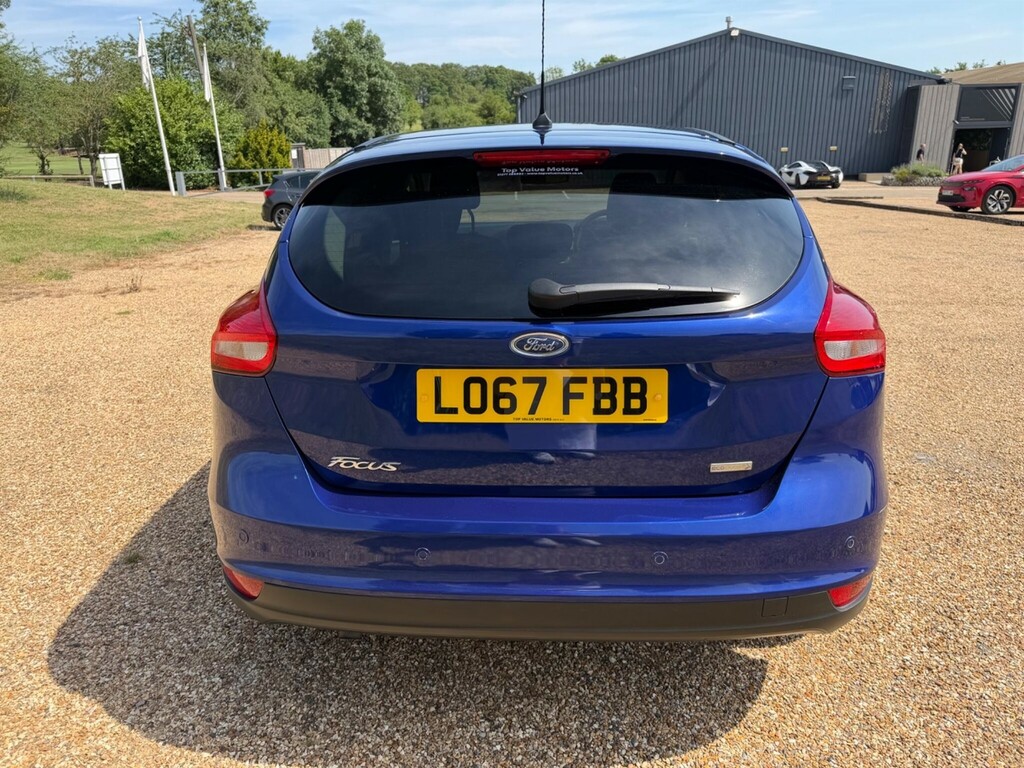 Ford Focus 1.0T Ecoboost Titanium Euro 6 Ss LO67FBB Blue #6